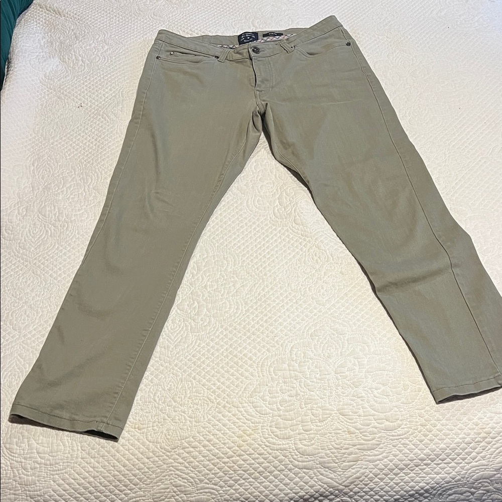 Ben Sherman Khaki Slim Fit Jeans